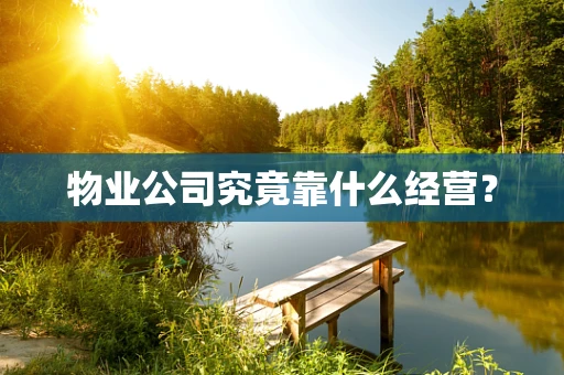 物业公司究竟靠什么经营？