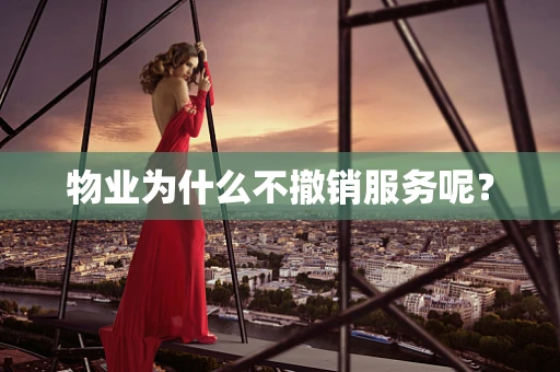 物业为什么不撤销服务呢？