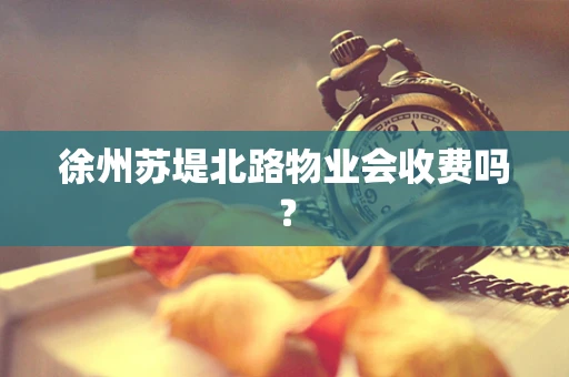 徐州苏堤北路物业会收费吗？