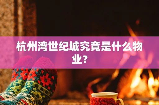 杭州湾世纪城究竟是什么物业？