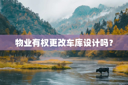 物业有权更改车库设计吗？