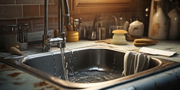 厨房水管堵塞,责任归物业吗?