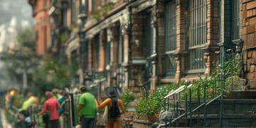 物业为什么只招人保安呢？