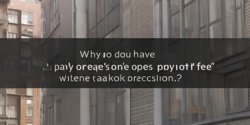 拿房时为什么要交一年物业费?