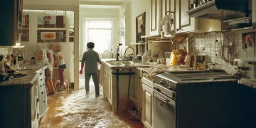 家庭水管爆裂要找物业吗?