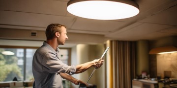 物业换吸顶灯会收费吗？