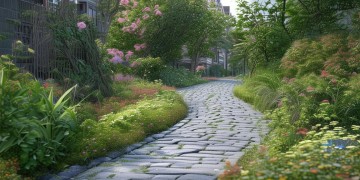 小区物业改道路违法吗？