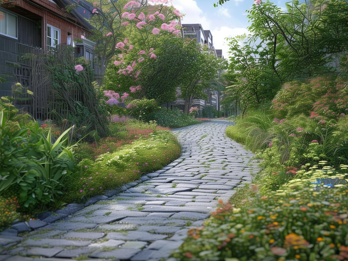小区物业改道路违法吗？