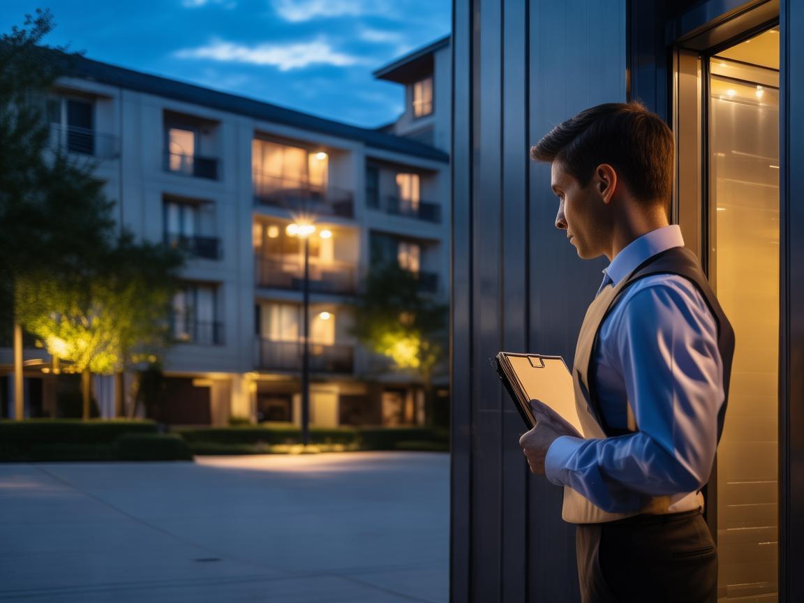 现在小区物业会下楼收费吗？