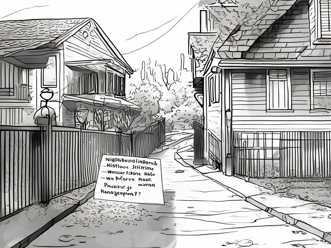 邻居扰民找谁？物业管吗？